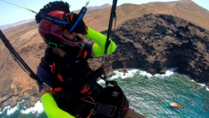 Paragliding in Tenesar, Lanzarote