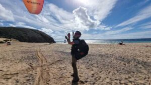 Ground handling in Playa Blanca